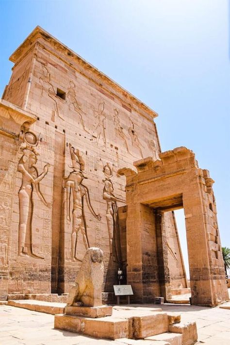 Philae Temple - Trips In Egypt Ancient Thebes, Aswan Egypt, Ancient Egypt History, Beautiful Ruins, Ancient Egyptian Gods, Egypt Tours, Amazing Places On Earth, Visit Egypt, Egypt History