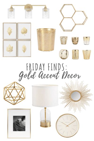 Gold Accents For Bedroom, White And Gold Bedroom Wall Decor, Gold Accent Office Decor, Office Decor Gold Accents, Gold Accents In Bedroom, Gold Accent Apartment, Decorating With Gold Accents, Gold Accent Home Decor, Gold Accent Office