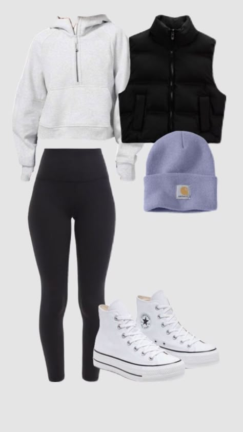 Gym Outfit Ideas, Look Legging, Casual Preppy Outfits, Trendy Outfits For Teens, Cute Lazy Day Outfits, Cute Preppy Outfits, School Looks, Cute Comfy Outfits, Simple Trendy Outfits