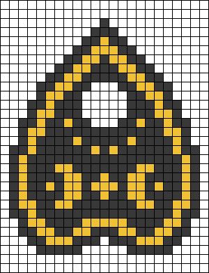 Perler Bead Planchette, Ouija Perler Beads, Grided Paper Drawings, Perler Bead Witchy, Perler Beads Halloween Pattern, Witchy Perler Beads, Gothic Perler Bead Patterns, Goth Perler Bead Patterns, Witchy Perler Bead Patterns