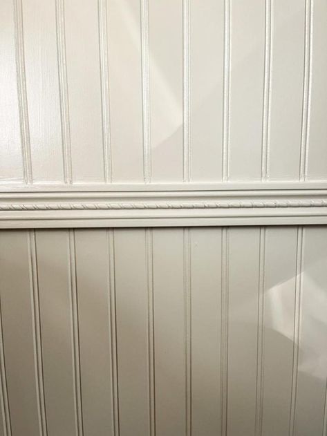 How to Install Beadboard Paneling | The Art of Cottagemaking Wide Beadboard Paneling, Floor To Ceiling Beadboard, Diy Kitchen Floating Shelves, Installing Beadboard Panels, Accent Wall Hallway, Paneling Sheets, Interior Door Makeover, Cottage Kitchen Renovation, How To Install Beadboard