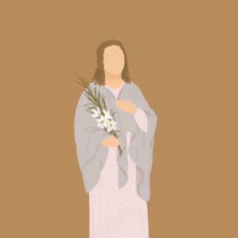 St Maria Goretti, San Juan Pablo Ii, Maria Goretti, St Maria, Catholic Images, Prayer Board, Catholic Art, Santa Maria, Post On Instagram