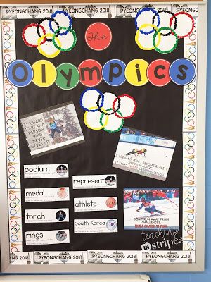 An education blog by a second grade teacher in Pennsylvania with many ideas for creatively integrating content and literacy. Gold Bulletin Board, Second Grade Teacher, The Olympics, The Gold, Second Grade, Super Simple, Bulletin Board, Literacy, Stripes