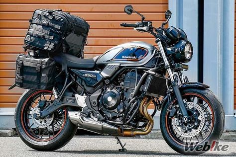 Kijima's parts are made with a different perspective and ideas from those of other parts manufacturers. Given this, this bike reflects the approach towards the new parts rollout for the '22 Z650RS. Z650rs Custom, Z650 Rs, Kawasaki Versys 650 Custom, Kawasaki Z800 Custom, Kawasaki Ex500, Kawasaki Z650, 1979 Kawasaki Kz650, Custom Motorcycle, Motorcycles