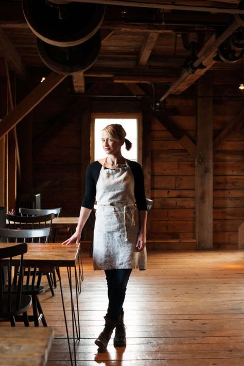 The Lost Kitchen | Erin French | Eat Maine | Maine Magazine Erin French, The Lost Kitchen, Lost Kitchen, Simple Dining Room, Old Grist Mill, Mobile Restaurant, Parsnip Puree, Waiter Uniform, Elegant Food