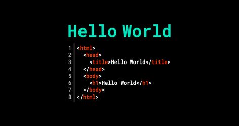 Funny web developer design. The perfect gift for a programmer friend. Hello World Gif, Web Development Posters, World Gif, Html Code, Web Developer, Hello World, Live Wallpapers, Best Friend Gifts, Web Development