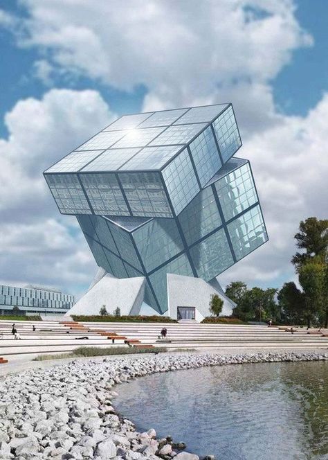 45 Famous Buildings In The World With Unconventional Architecture Rubiks Cube Architectural Concept, Cube Architecture Concept Ideas, Bryan Cantley, Cool Buildings, Famous Architecture, Unusual Buildings, Awesome Architecture, Famous Buildings, Interesting Buildings