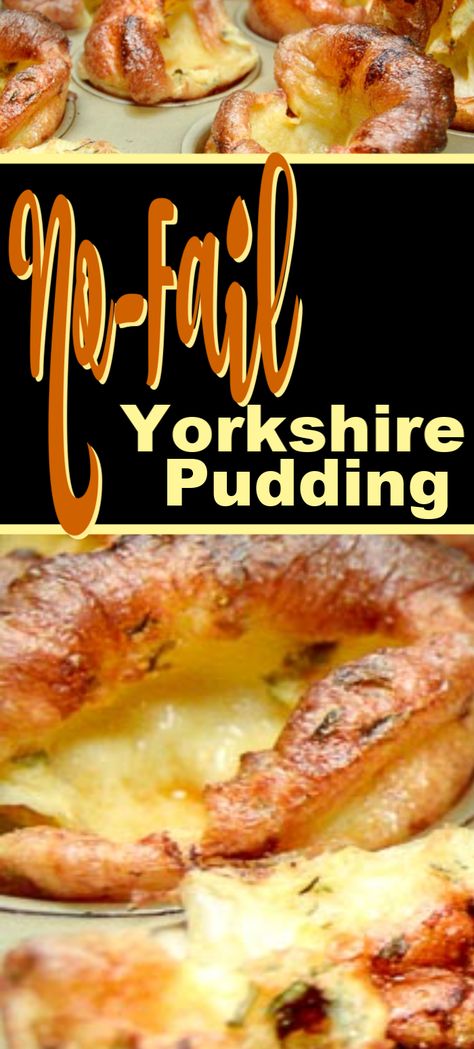 Easy Yorkshire Pudding, Easy Yorkshire Pudding Recipe, Side Dishes For Ribs, English Roast, Prime Rib Dinner, Roast Beef Dinner, Yorkshire Pudding Recipes, Scottish Recipes, Roast Beef Recipes