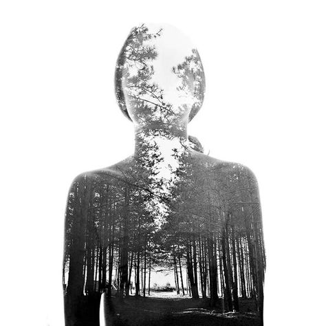 Scars II by Aneta Ivanova, via Behance Cer Nocturn, Double Exposure Portrait, Double Exposition, Double Exposure Photography, Multiple Exposure, Exposure Photography, Foto Art, 인물 사진, Double Exposure