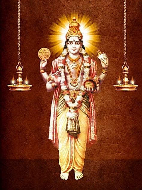 Dhanvantari Jayanthi – Day To Worship The God of Ayurveda Dhanvantari Bhagwan, Lord Dhanvantari, Vishnu Avataras, Medical Astrology, Lakshmi Narayan, Happy Diwali Images, Clarity Of Mind, Vishnu Ji, Vishnu Wallpapers