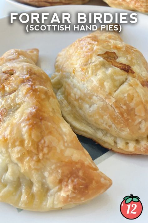 Forfar Bridies (Scottish Hand Pies) | 12 Tomatoes Aussie Pies Recipe, English Hand Pies, Scottish Hand Pies, Hand Held Lunches, Forfar Bridie Recipe 12 Tomatoes, Hand Held Meals, Scottish Snacks, Forfar Bridie Recipe, Bridies Recipe