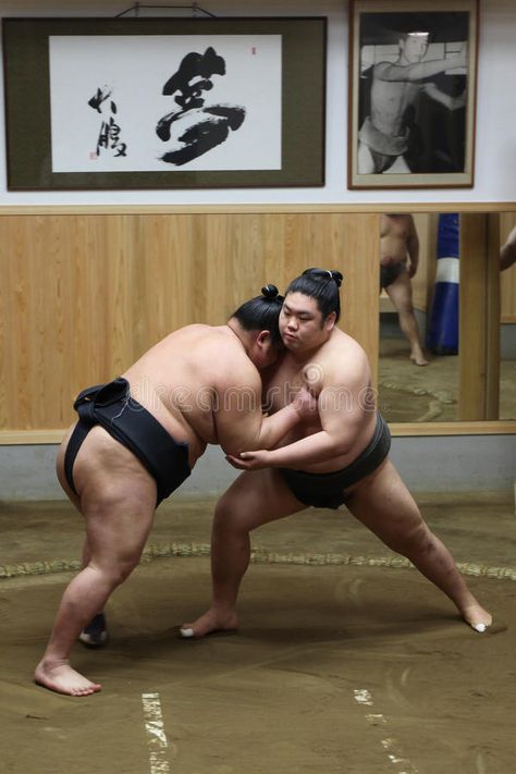 Japanese sumo at sumo training. Japanese sumo wrestlers at a sumo traing in a bu , #spon, #training, #sumo, #Japanese, #wrestlers, #Tokyo #ad Sumo Wrestling Japan, People Anatomy, Martial Arts Photography, Japanese Grand Prix, Sumo Wrestler, Beautiful Art Pictures, Male Figure, Big Men, Art Pictures