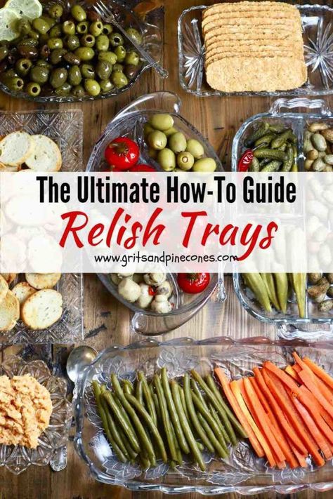 Check out the ultimate guide for making beautiful, family-friendly, and flavorful relish trays that everyone will rave about. And, discover creative and modern ideas for quickly putting together these unique platters for parties and special occasions. #relishtrays, #relishtrayideas, #modernrelishtrays Relish Tray Ideas, Platters For Parties, Christmas Party Finger Foods, Pickled Green Beans, Caprese Skewers, Relish Tray, Modern Ideas, Relish Trays, Tray Ideas