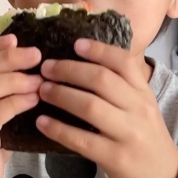 Easy Peasy Jordan on Instagram: "California Roll Onigirazu 🍙 We love making this one. It’s easy peasy and yummy 😋 Also, putting this up here bc I just saw it’s the last day to be a part of #onigiriaction where every post with #onigiriaction provides 5 school meals to children in need in schools across the globe 🌎 You can find more details on @tablefor2_usa 🤗 #onigiri #easypeasyjordan" School Meals, California Roll, School Food, Healthy Dishes, November 17, Dim Sum, The Last Day, Children In Need, Easy Peasy