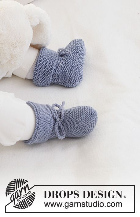 Knitted Baby Boots, Baby Socks Knit, Design Toys, Magazine Drops, Drops Baby, Knitting Baby, Knitted Slippers, S Design, Sock Patterns