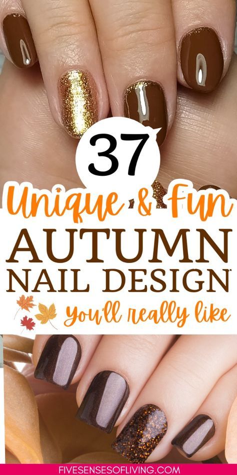 Autumn Nail, September Nails, Classy Nail Designs, Autumn Nails, Prom Nails, Beauty Nail, Nail Designs Spring, Fall Nail Designs, Nail Games