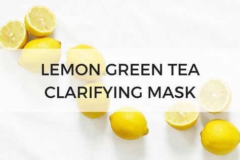 Lemon Peel Face Mask, Lemon Juice And Egg White Mask, Coffee And Lemon Face Mask, Honey And Lemon Face Mask, Avocado Face Mask Recipe, Green Tea Face Mask, Cucumber Face Mask, Lemon Face Mask, Diy Facial Mask