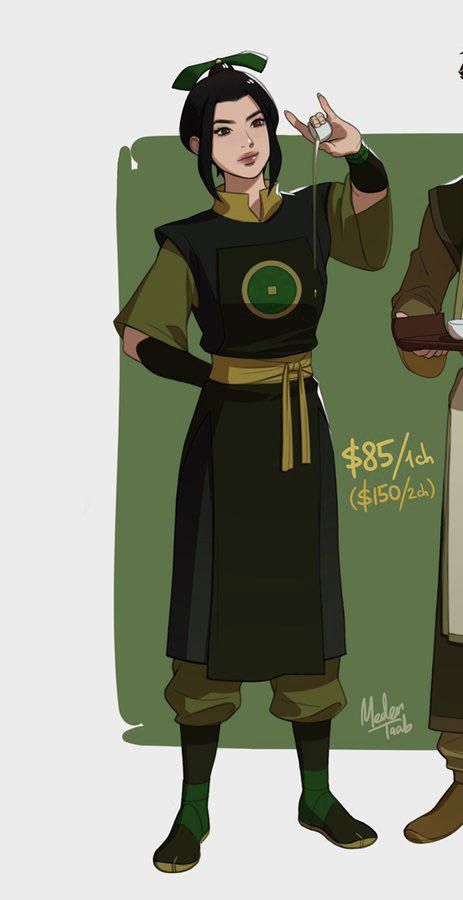 Avatar The Last Airbender Earthbender, Earthbending Clothes, Earth Bender Outfit, Avatar Earth Kingdom Clothes, Earth Kingdom Outfits Atla, Avatar Earth Bender, Atla Outfits Earth, Earth Kingdom Clothes, Atla Oc Outfits