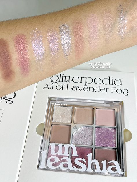 Use code DOWICORE1 on yesstyle Pretty Makeup, Eyeshadow Palette, Makeup Looks, Lavender, Glitter, Coding, Stars, Makeup, Quick Saves