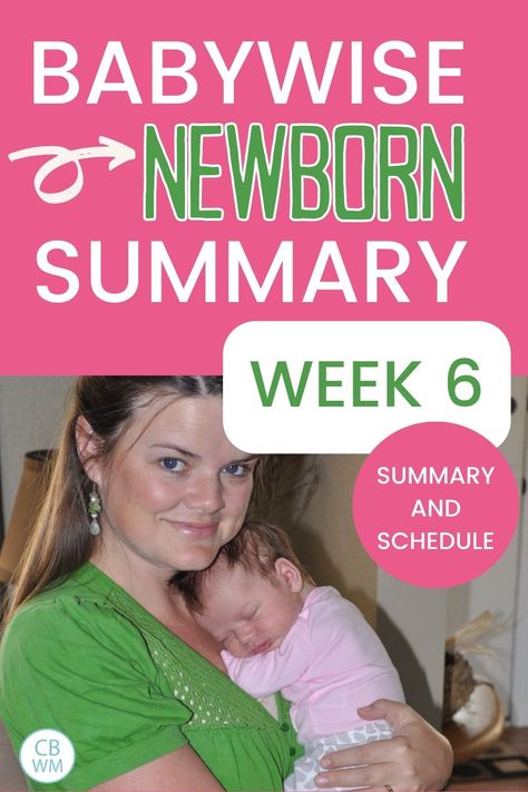 Newborn schedule for baby’s 6th week. Baby newborn schedule and routine for the first week of life. 5-6 week old newborn routine. Find out what to do with a newborn all day, how to respond when a newborn is sick, newborn growth spurts, and wonder weeks at this age. Wonder Weeks Leaps, Newborn Routine, 6 Week Baby, Newborn Development, Babywise Schedule, Potty Training Help, Wonder Weeks, Hot Romance Books, Baby Wise