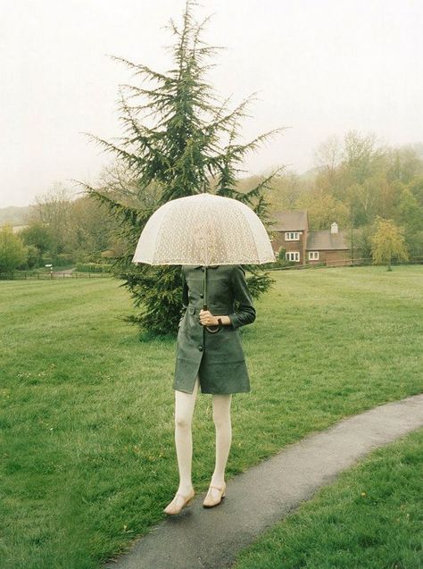 April Moodboard - A Clothes Horse Venetia Scott, Cute Coats, Tim Walker, Under My Umbrella, Orla Kiely, The Grass, Green Aesthetic, Photography Inspo, Editorial Photography