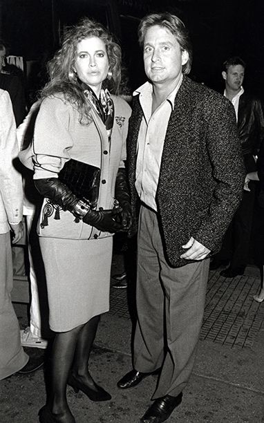 Michael and Diana Douglas Flashback to the 1986 'Color of Money' Premiere | EW.com Donna Douglas, Michael Douglas, Jane Fonda, Favorite Tv Shows, Tv Shows, Entertainment, Money, Tv, Celebrities