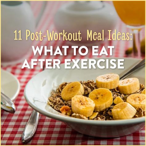 Looking for post-workout fuel? We're covering everything you need to know about what to eat after exercise! #postworkoutsnack #postworkoutmeal #fitness #gethealthyu Power Breakfast, Healthy Dinner Ideas, Post Workout Snacks, Workout Snacks, Post Workout Food, After Workout, Inspired Recipes, A Workout, Post Workout