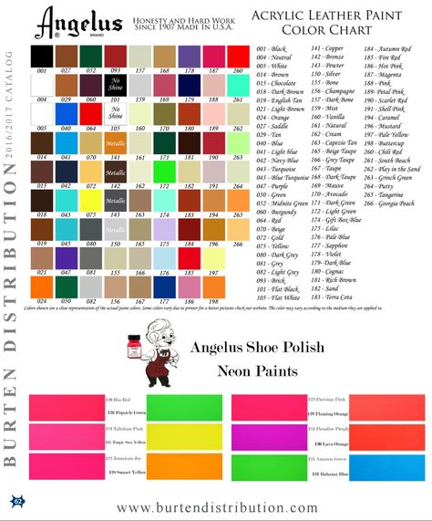 Angelus color chart Angelus Paint, Custom Nike Shoes, Paint Swatches, Custom Nike, Paint Brands, Leather Paint, Custom Nikes, Color Swatch, Brand Colors