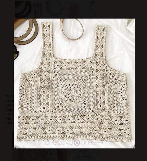 Crochet Beach Wear Pattern, Crochet Top Free Pattern, Crochet Blouse Free Pattern, Crochet Diagrams, Pattern Step By Step, 100 Crochet Stitches, Crochet Sweater Free, Crochet Yoke, Crochet For Beginners Blanket