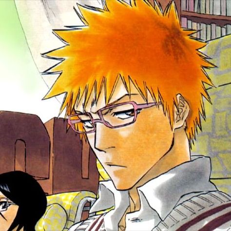 anime/manga: bleach Ichigo Aesthetic, Ichigo Kurosaki Wallpaper, Nerd Emoji, Ichigo Manga, Rukia Bleach, Ichigo And Rukia, Bleach Anime Ichigo, Bleach Anime Art, Kurosaki Ichigo