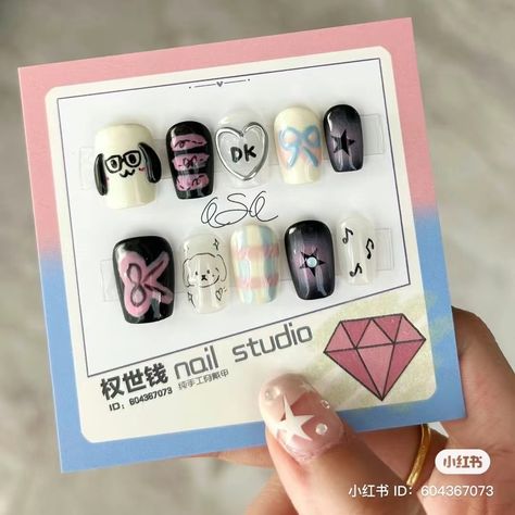 Carat Nails Seventeen, Seventeen Nails Ideas, Svt Nails Design, Carat Nail Art, Seventeen Nails Designs, Svt Inspired Nails, Seventeen Nail Art Kpop, Ateez Nails Designs, Seventeen Inspired Nails