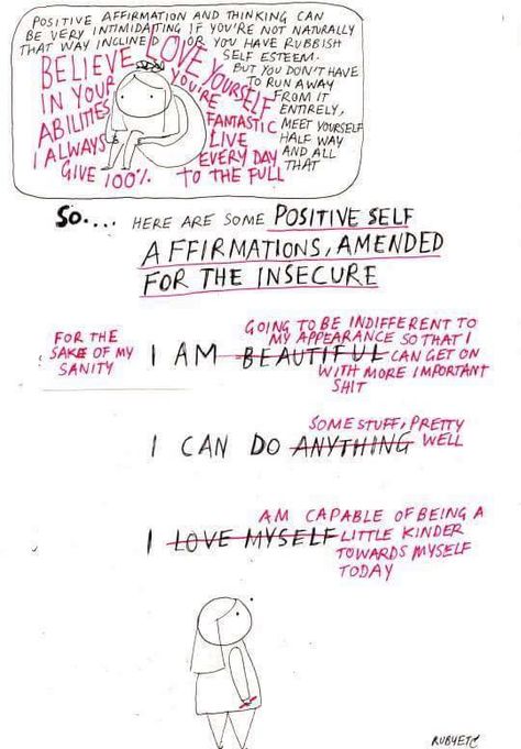 Lovely revision to the positive affirmations push I Can Do Anything, Positive Self Affirmations, Body Love, Body Image, Emotional Health, Note To Self, Pretty Words, Body Positivity, Self Esteem