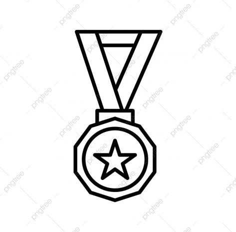 Medal Sketch, Medal Drawing, Sketch Background, Science Icons, Camera Icon, Computer Icon, Simple Graphic, Png Transparent Background, Free Vector Graphics