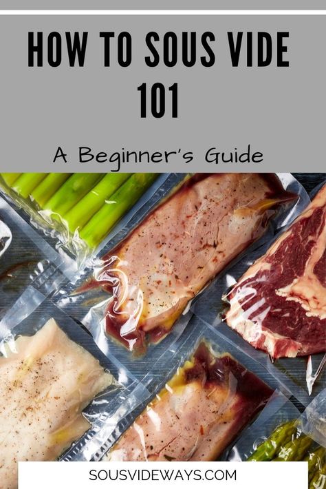 Sous Vide Recipes Beef, Sage Pork Chops, Sous Vide Prime Rib, Sous Vide Cooking Times, Instant Pot Sous Vide, Sous Vide Steak, Sous Vide Machine, Sous Vide Recipes, Prime Rib Roast