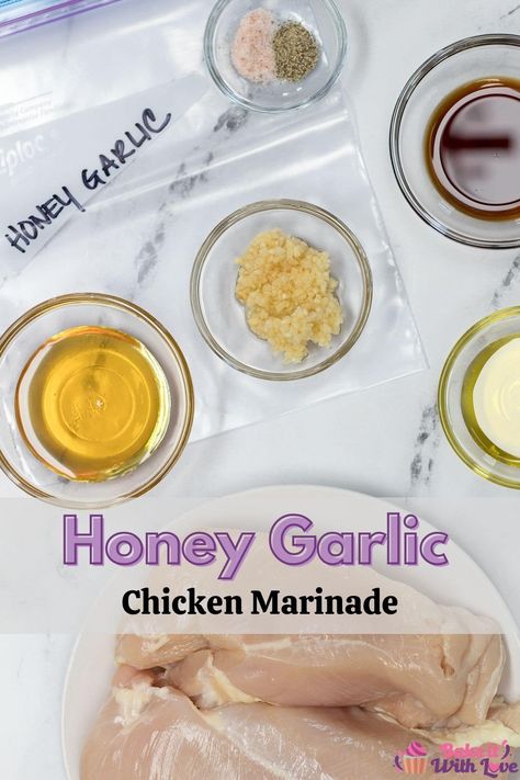 Honey Soy Sauce Chicken Marinade, Honey Chicken Marinade For The Grill, Diy Chicken Marinade Homemade, Honey Lemon Marinade For Chicken, Honey Garlic Chicken Freezer Meal, Fast Marinade For Chicken, Quick Easy Chicken Marinade, Chicken Marinade Honey Garlic, Chicken Honey Marinade