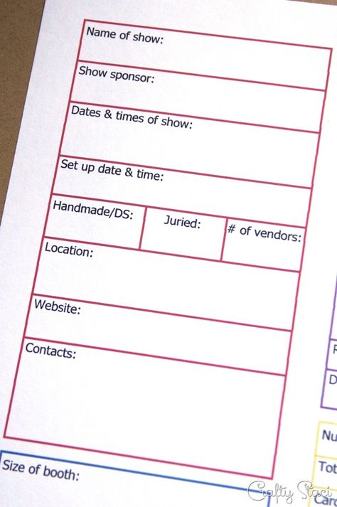 Craft Show Tracking Sheet Location Info Craft Show Booth Display Ideas Layout, Craft Sale Display Ideas, Booth Display Ideas Diy, Craft Show Booths, Craft Show Booth, Holiday Prep, Craft Booth Displays, Vendor Booth, Dream Craft Room