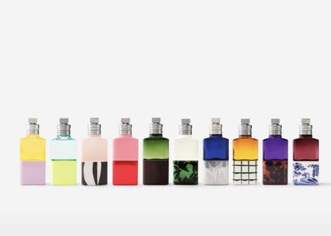 Dries van Noten scents Fragrance Packaging, Perfume Bottle Design, Perfume Packaging, Jeff Koons, Fragrance Collection, New Fragrances, Dries Van Noten, Mens Fragrance, Bottle Design