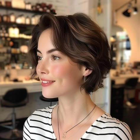 46 Cute Short Haircuts for Short Hair in 2024 Twa Hairstyles, Short Bobs, Cute Short Haircuts, Hair Inspiration Short, Short Wavy Hair, Trendy Hair, Short Hair Haircuts, Cut My Hair, Cortes De Cabello