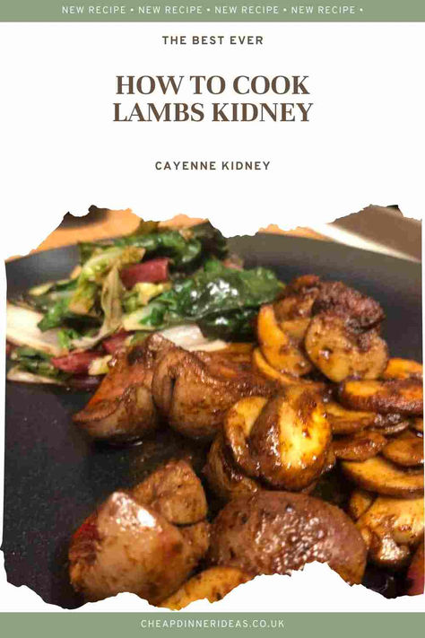 Kidney is a great budget source of protien, learn to cook them and delight in the flavour and texture Lamb Kidney Recipes, Traditional Scottish Food, Food To Make At Home, Traditional Chinese Food, Cooking Steak, Comfort Food Desserts, How To Cook Lamb, Cheap Dinner Ideas, Food On A Budget