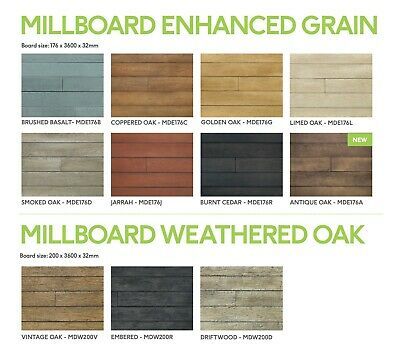 Millboard Vintage Weathered Oak Composite Decking Boards - MULTIPLE AVAILABLE | eBay Smoked Oak Millboard Decking, Millboard Cladding, Grey Composite Decking, Millboard Decking, Decking Designs, Composite Decking Designs, Decking Ideas, Decking Boards, Composite Decking Boards