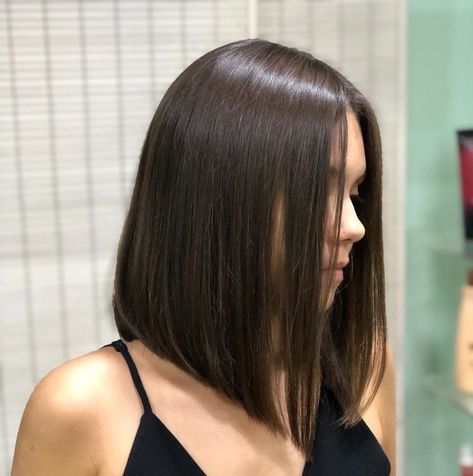 Long Bob Accessories, Longbob Hair, Melena Bob, Bob Hairstyles For Thick, Long Bob Haircuts, Hair Braid Videos, Short Straight Hair, Penteado Cabelo Curto, Organic Hair