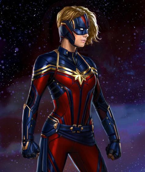 #CaptainMarvel almost had a helmet in #AvengersEndGame ... This is one of a many options I concept designed for this film. @brielarson | FANDOM Miss Marvel, Marvel Concept Art, Susanoo Naruto, Captain Marvel Carol Danvers, Bd Art, Andy Park, Carol Danvers, Marvel Comic Universe, Marvel Entertainment