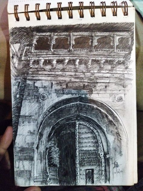 Quick sketch Shaniwar Wada, Quick Sketch, Fashion Backpack, Sketch, Personalized Items