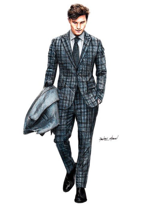 FEATURING: @firdausahmed88 #MensFashion #MzManerz #FashionIllustration #MensClothing #Dapper #MensFashionIllustration | Be Inspirational ❥|Mz. Manerz: Being well dressed is a beautiful form of confidence, happiness & politeness Men's Fashion Illustration, Fashion Sketches Men, Mode Editorials, Mens Fashion Illustration, Mens Fashion Editorial, Man Illustration, Design Moda, Plain Wallpaper, Mens Fashion Photography