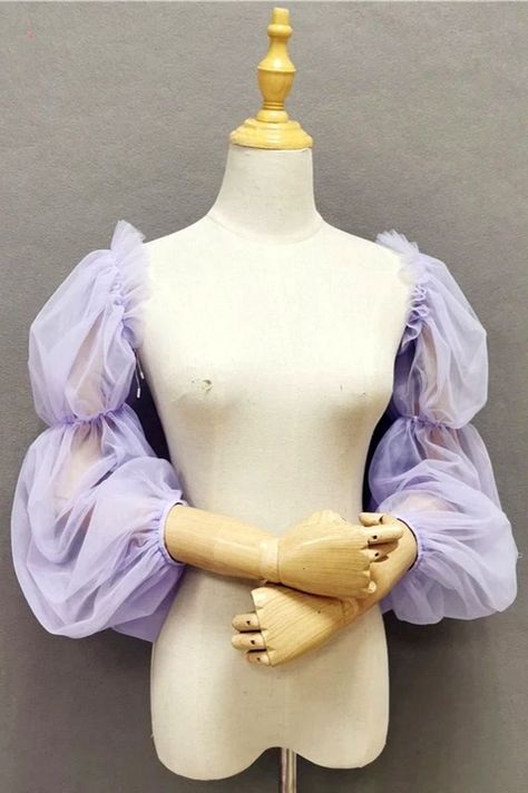 Sleeves For Wedding Dress, Wedding Sleeves, Bridal Sleeves, Detachable Wedding Dress, Wedding Jackets, Purple Tulle, Violet Wedding, Boho Bridal Gowns, Detachable Sleeves