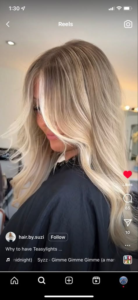 Root Stretch Hair Blonde, Grown Out Blonde Hair, Blonde Hair With Roots, Perfect Blonde Hair, Bright Blonde Hair, Fall Blonde Hair, Summer Blonde Hair, Dark Roots Blonde Hair, Smink Inspiration