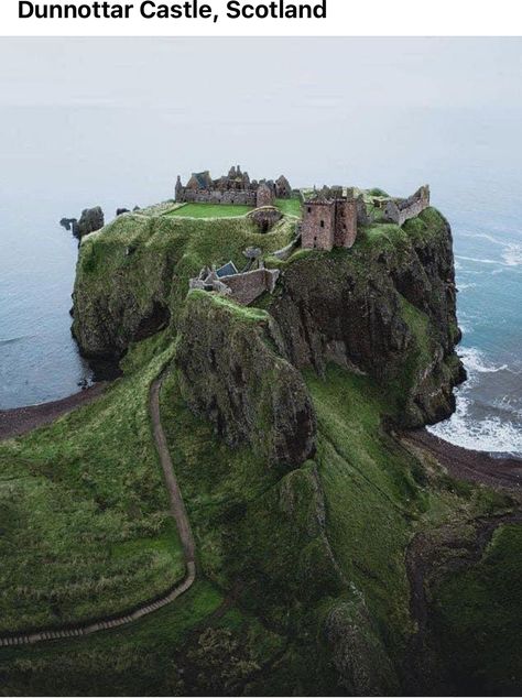 Dunnottar Castle, Abandoned Hotels, Scotland Trip, Scotland Castles, Travel Scotland, Beautiful Castles, Ireland Scotland, Abandoned Buildings, Interesting Places