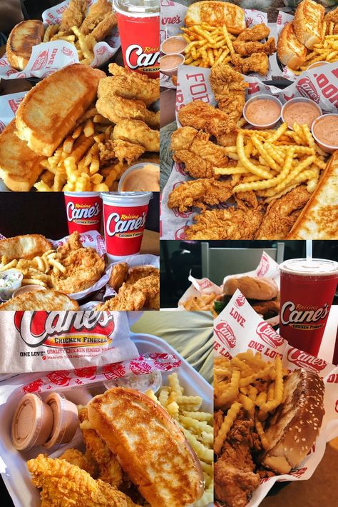 Junk Food Snacks Aesthetic, Best Junk Food, Raising Canes, Fast Food Places, Best Fast Food, Soul Food Dinner, Sleepover Food, Junk Food Snacks, Food Babe