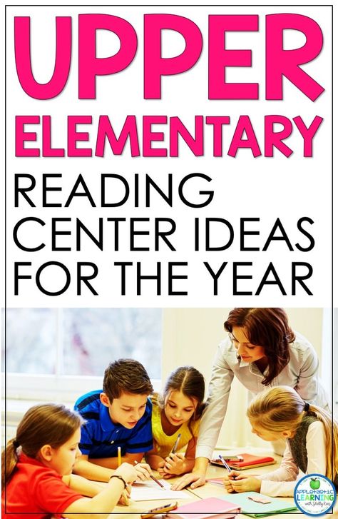 Looking for fun and skills-based reading and language arts activities for your third, fourth and fifth grade students? Upper elementary reading centers can help you fill your centers without spending lots of extra time. These engaging activities are perfect for literacy centers, writing centers, reading centers and more. Easily differentiate learning in your classroom with these language arts and reading activities. #upperelementary #reading #writing #3rdgrade #4thgrade #5thgrade Upper Elementary Reading Centers, Fourth Grade Reading Centers, 3rd Grade Reading Centers Ideas, Reading Tutoring Ideas 4th Grade, Middle School Reading Stations, Literacy Night Activities Upper Elementary, Reading Centers 4th Grade, 4th Grade Literacy Centers, Fun Reading Activities For 3rd Grade