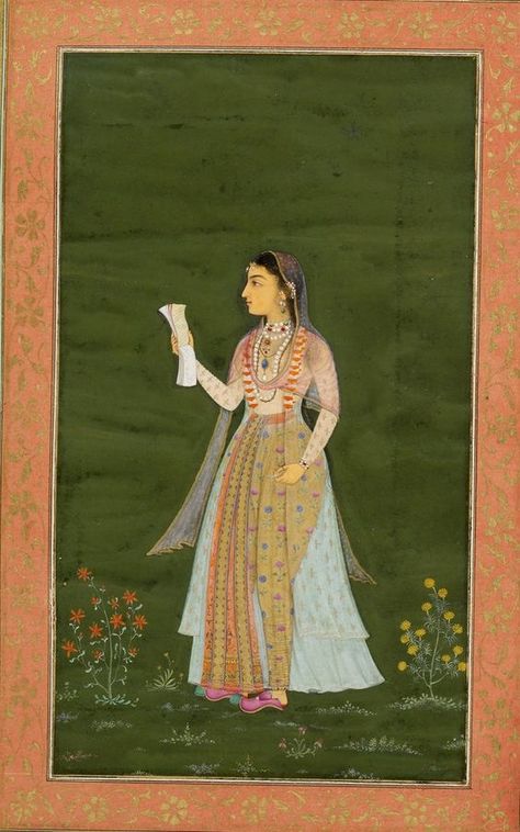 Jahanara Begum 1641, she was'nt allowed to rule: Old Book Painting, Old Art Gallery, Rajasthan Painting, Bahadur Shah Zafar, Painting Costume, Indian Miniature Paintings, Mughal Miniature Paintings, Mughal Miniature, Rajasthani Painting